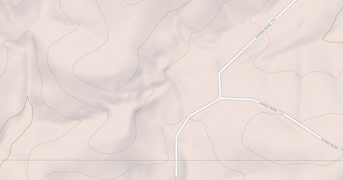 Map preview of USFS Motor Vehicle Use Map Roads {F5B39FCE-8A25-4368-87E9-B478F4381977}