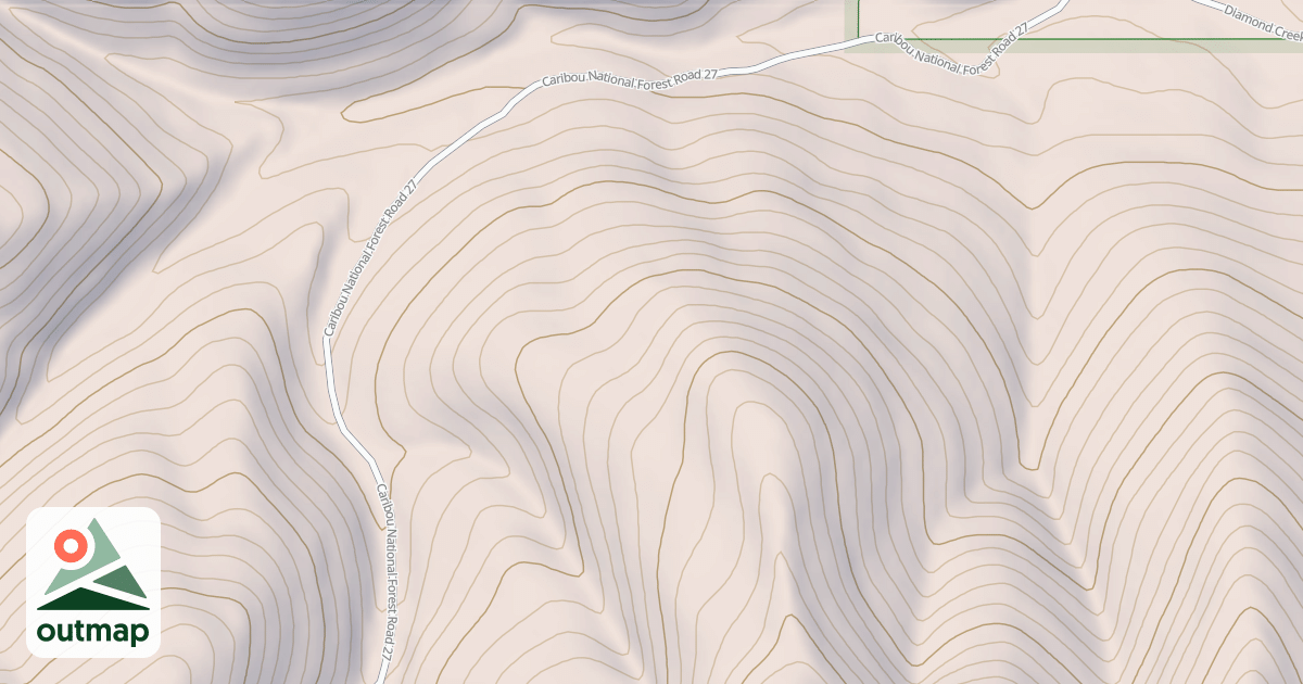 Map of KENDALL CANYON