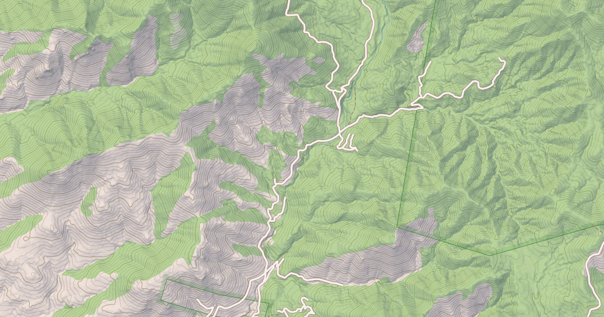Map preview of JOSEPHINE CANYON