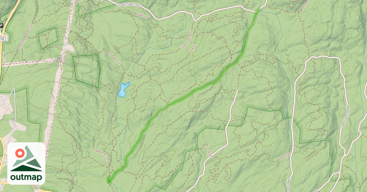 Map of Upper Access