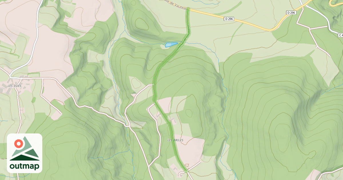 Map of Chemin de Gouttand