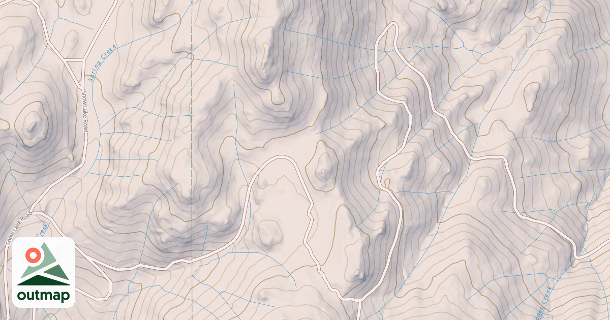 Map of DIAMOND MT