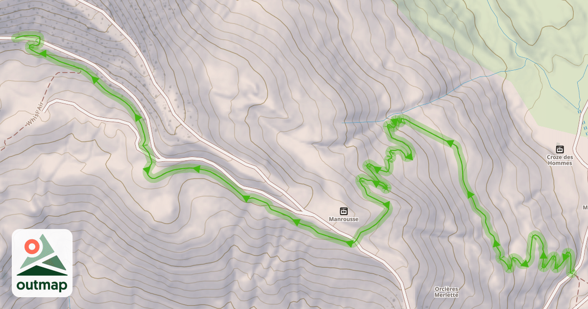 Map of Casse Blanche