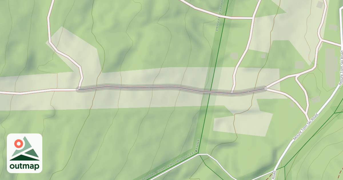 Map of Lower Tom Slope