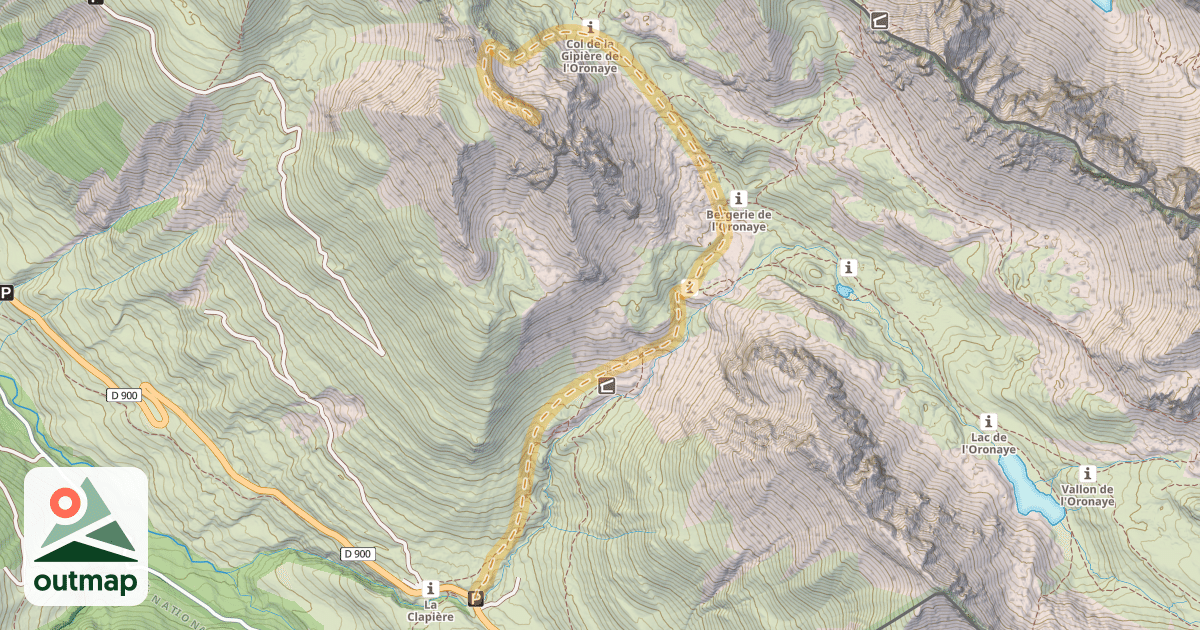 Map of Rocher Peyron — Le Pontet