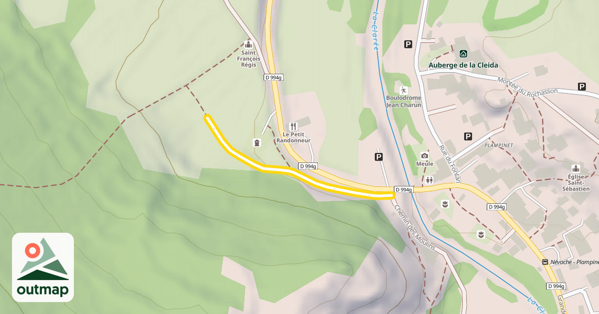 Map of Liaison Plampinet