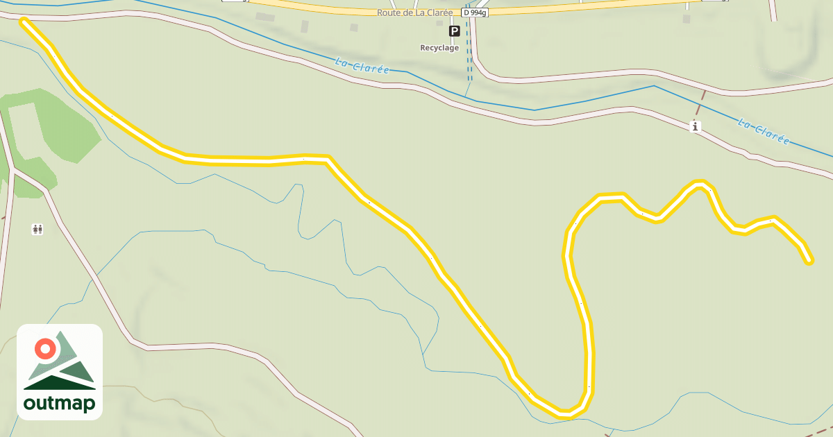 Map of La Source - Bois Noir / Fortville