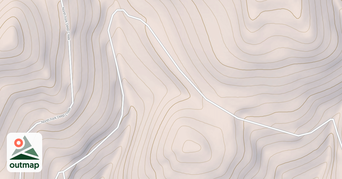 Map of RUSSELL FORK