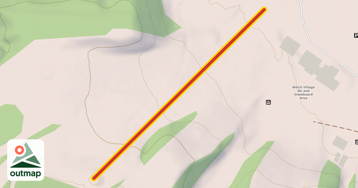 Map of SkiLink Quad