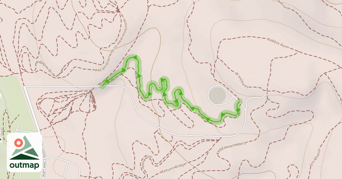 Map of #XC32 Rolling Thunder