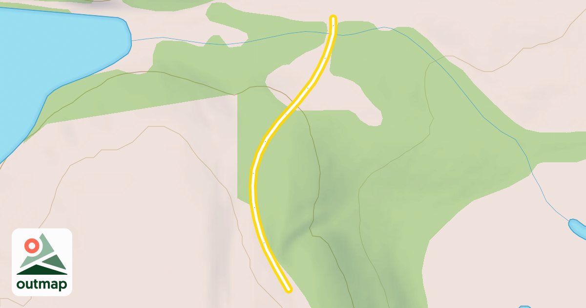Map of Whispering Pines Trail