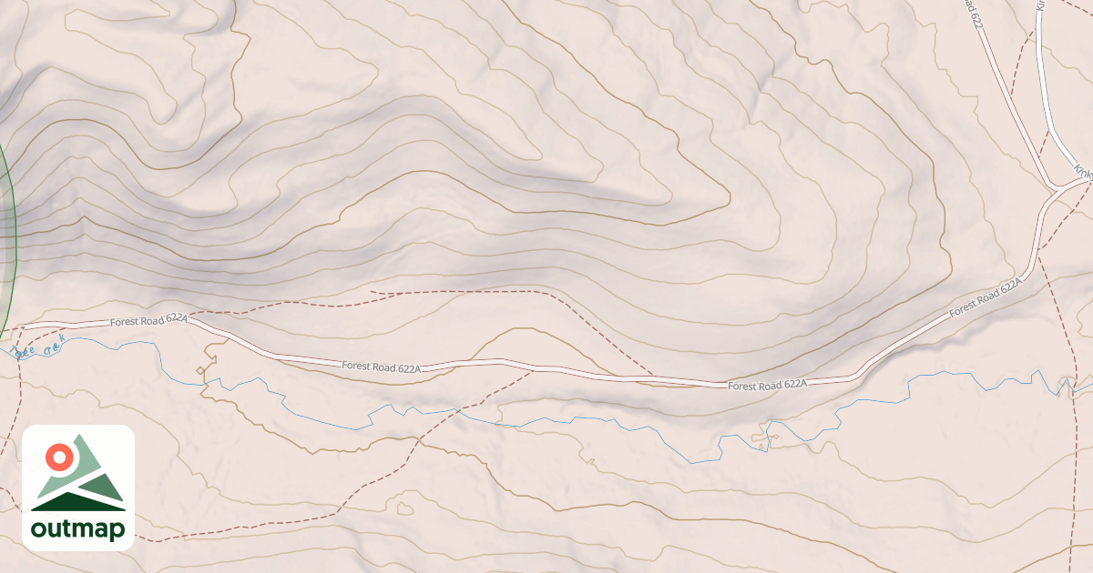 Map of 622A