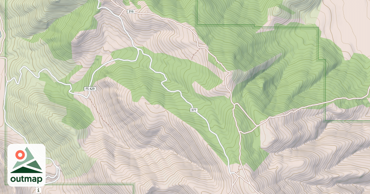 Map of Highline