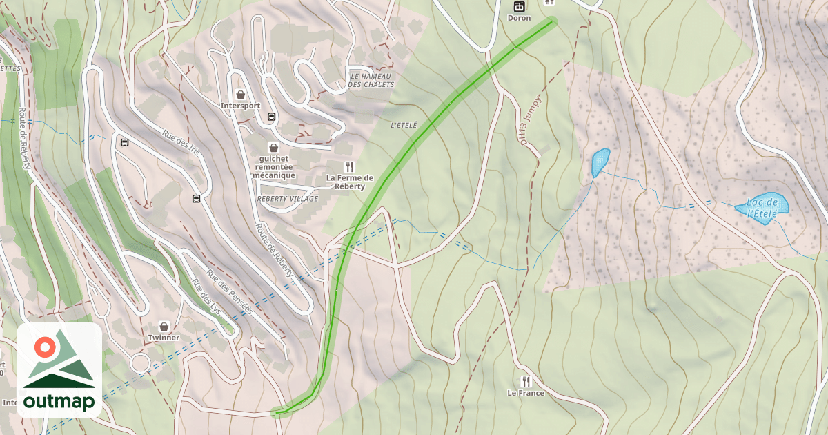 Map of Boyes