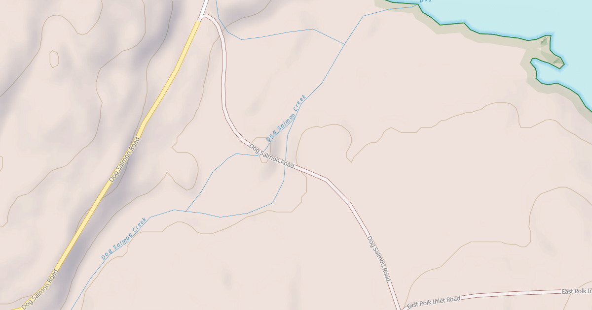 Map preview of DOG SALMON