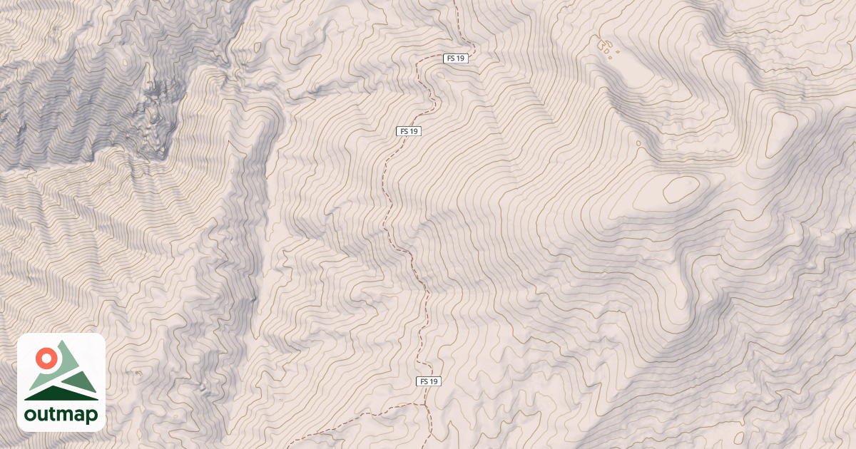 Map of Deadwood Ridge