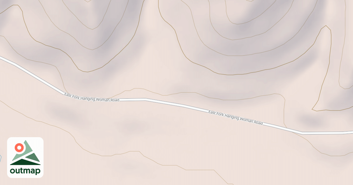Map of COW CREEK