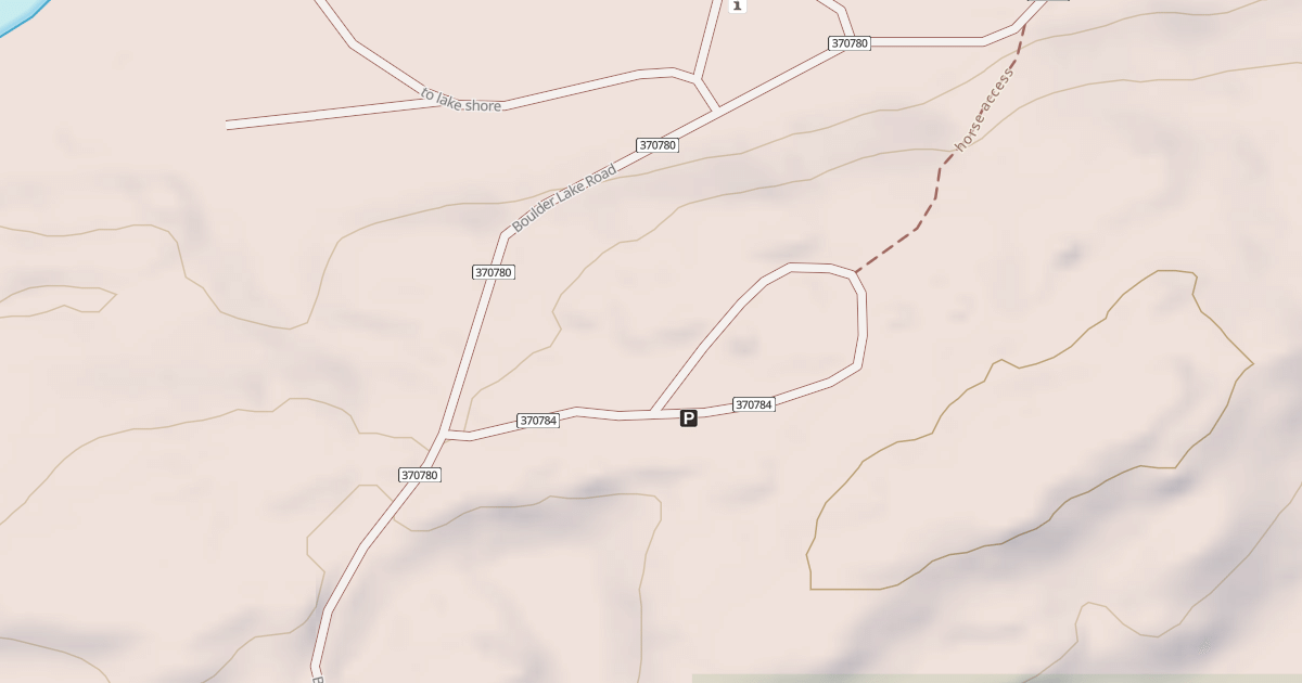 Map preview of 784 STOCK TRAILHEAD