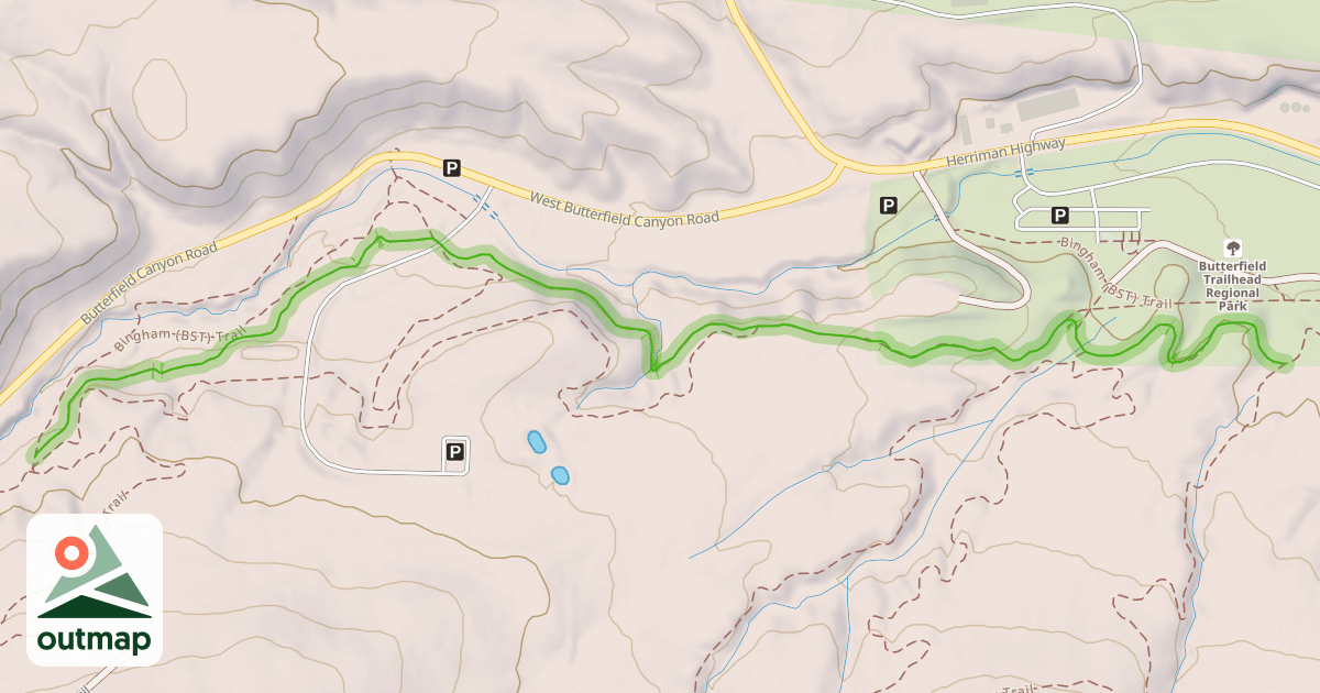 Map of Galena Gulch Trail