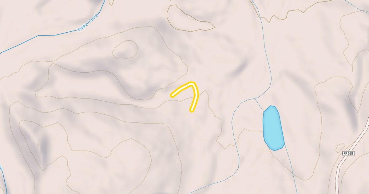 Map preview of Hidden Valley Outer Loop