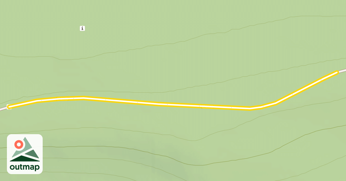 Map of Forest Road 4615-080