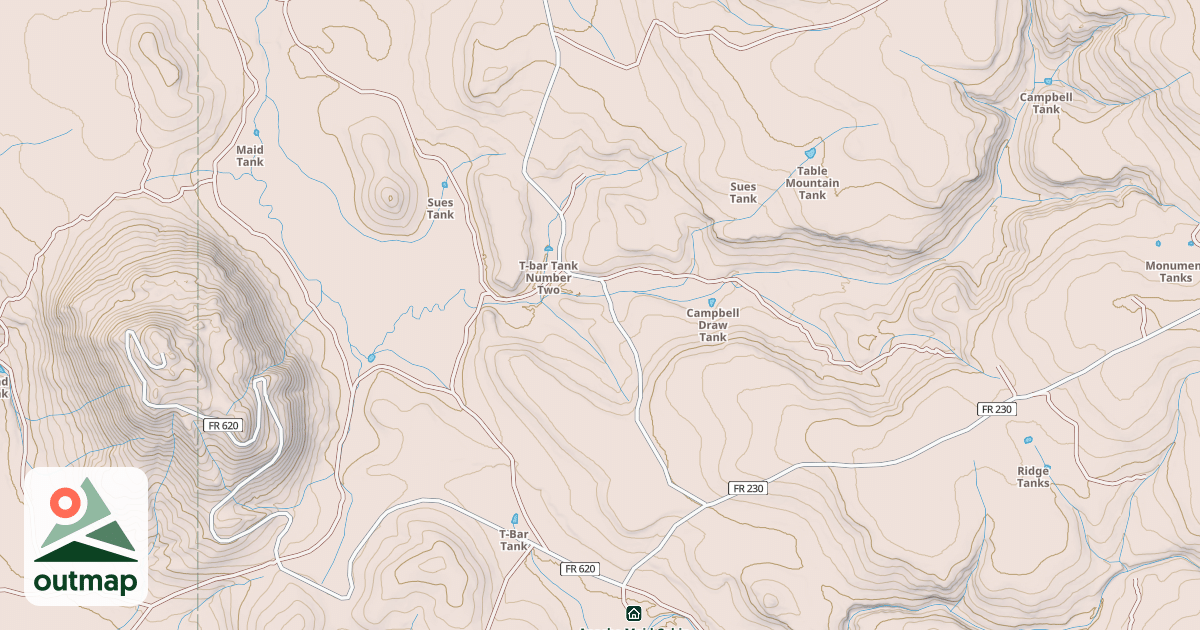 Map of APACHE MAID