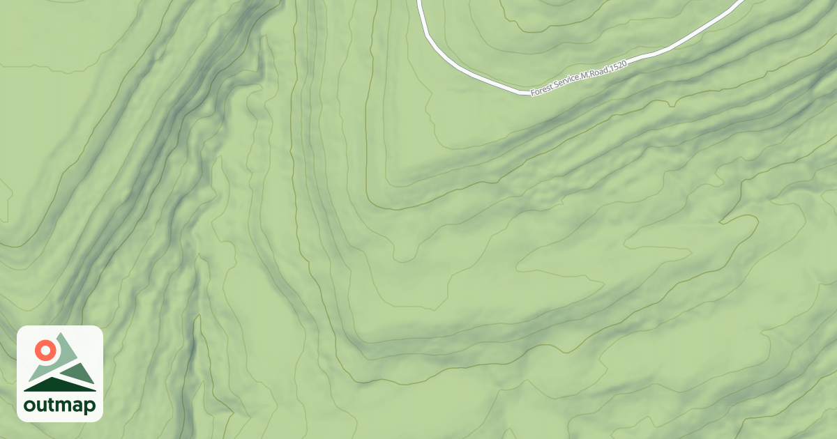 Map of USFS Motor Vehicle Use Map Roads {284390FD-53FD-4246-8C0A-F071B1D40932}