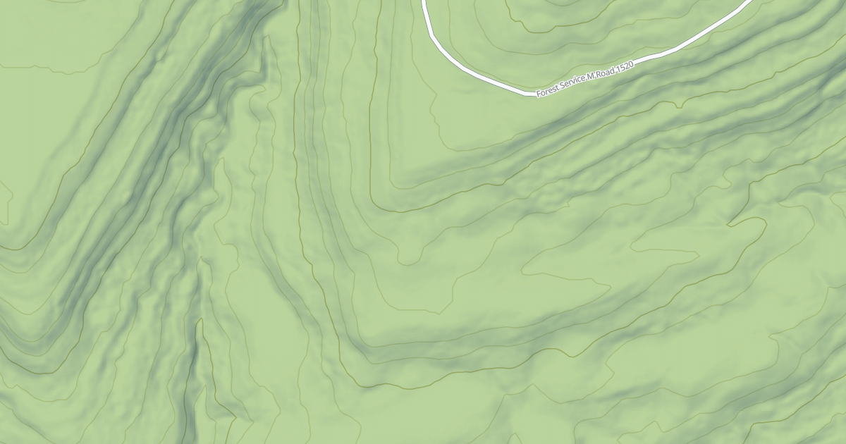 Map preview of USFS Motor Vehicle Use Map Roads {284390FD-53FD-4246-8C0A-F071B1D40932}
