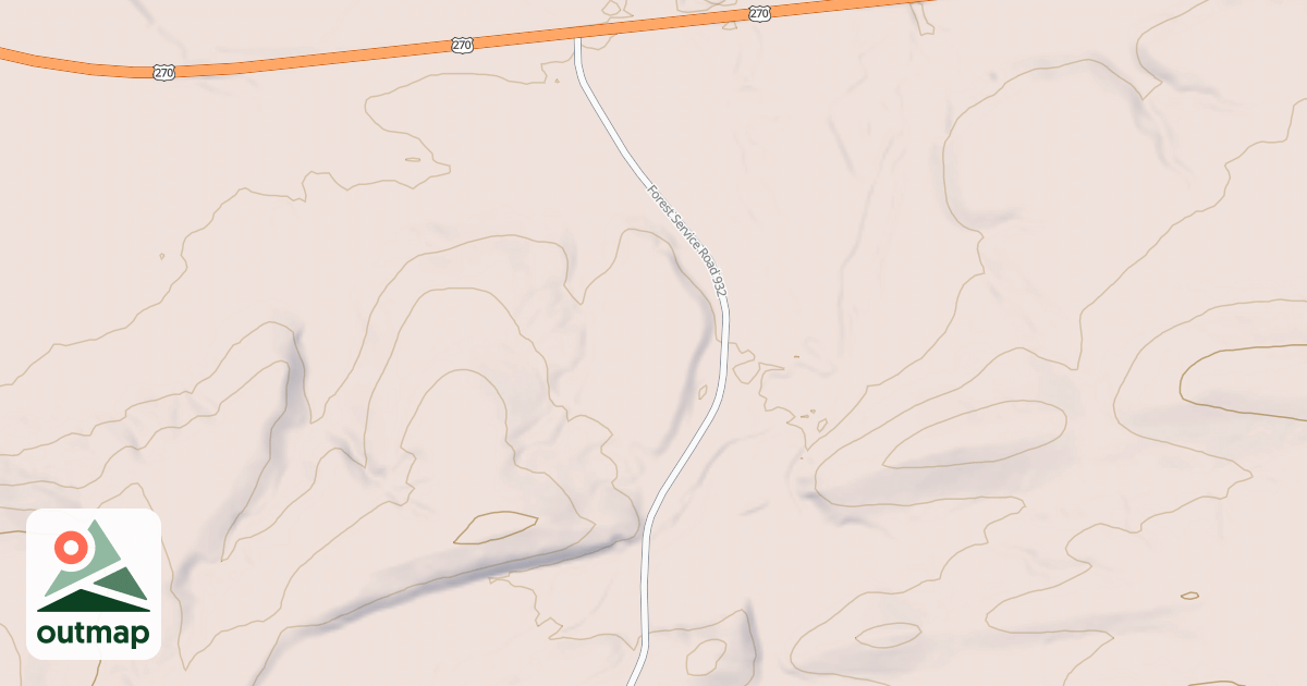 Map of SOUTH MILL CREEK