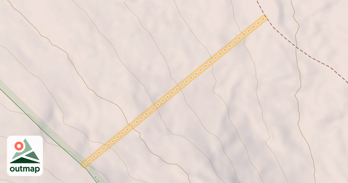 Map of Northside T-Bar