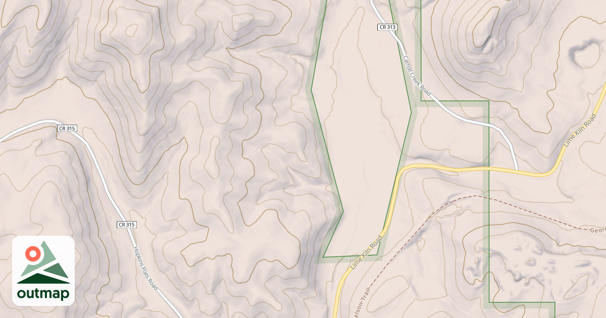 Map of HOPKINS FLAT BR 1E