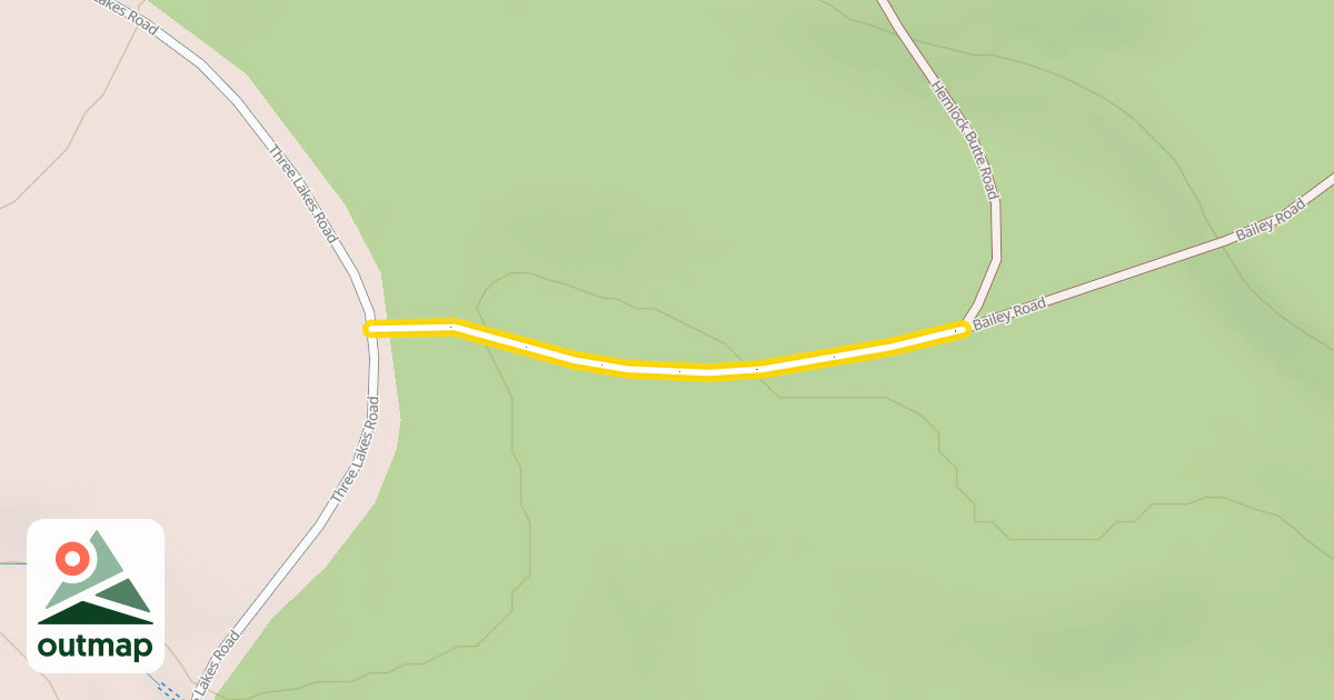 Map of Bailey Road