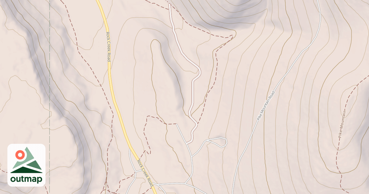 Map of PIKE SPRING
