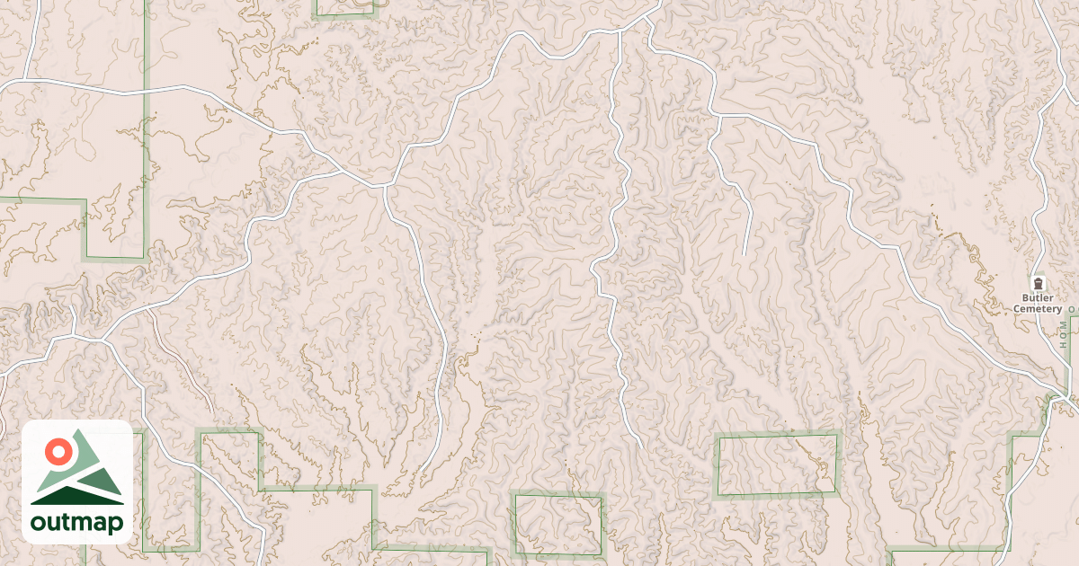 Map of ZEIGLER CREEK