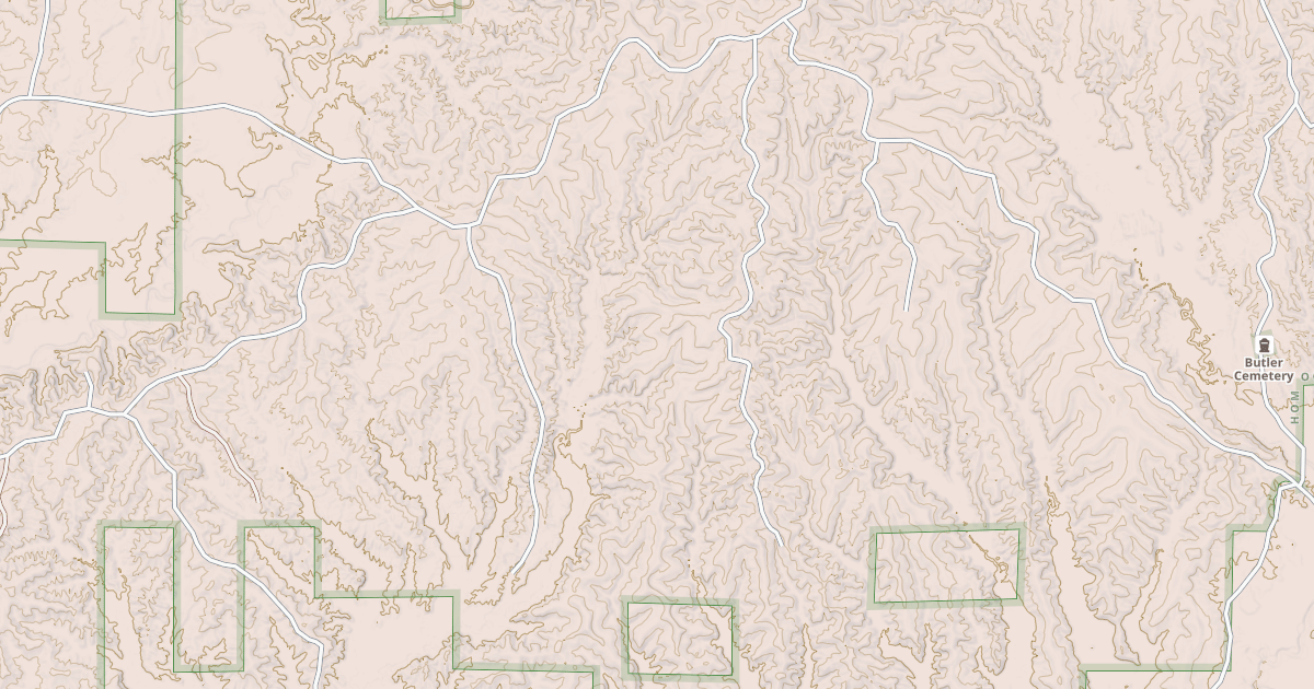 Map preview of ZEIGLER CREEK