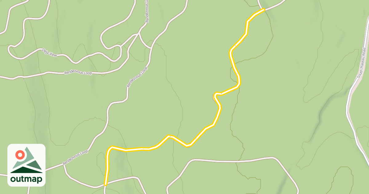Map of Jerry's Journey