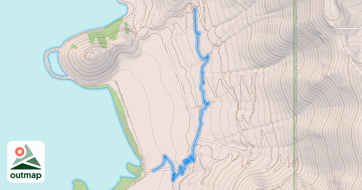 Map of Eagle Rise Trail