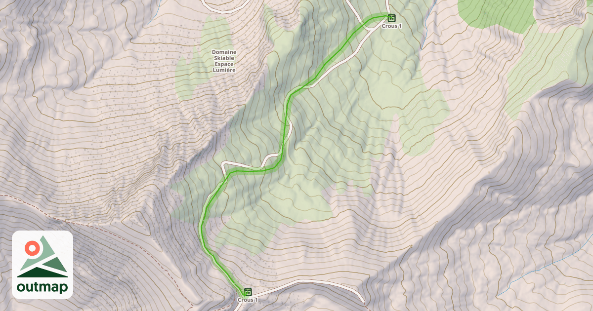 Map of l'Eterlou