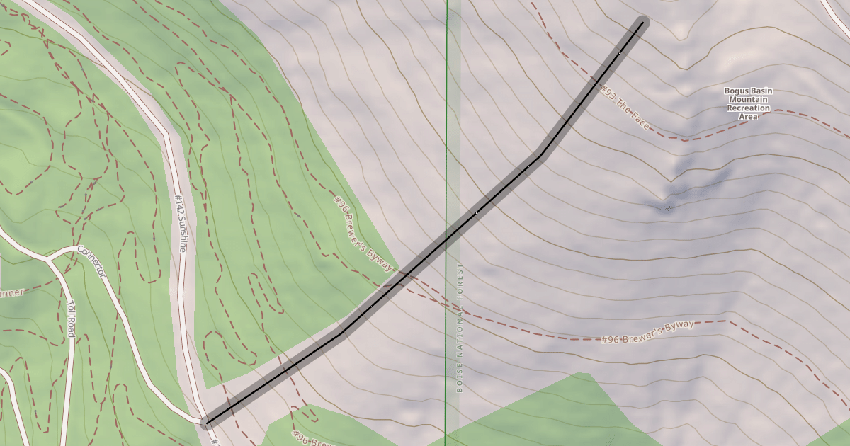Map preview of Power Line