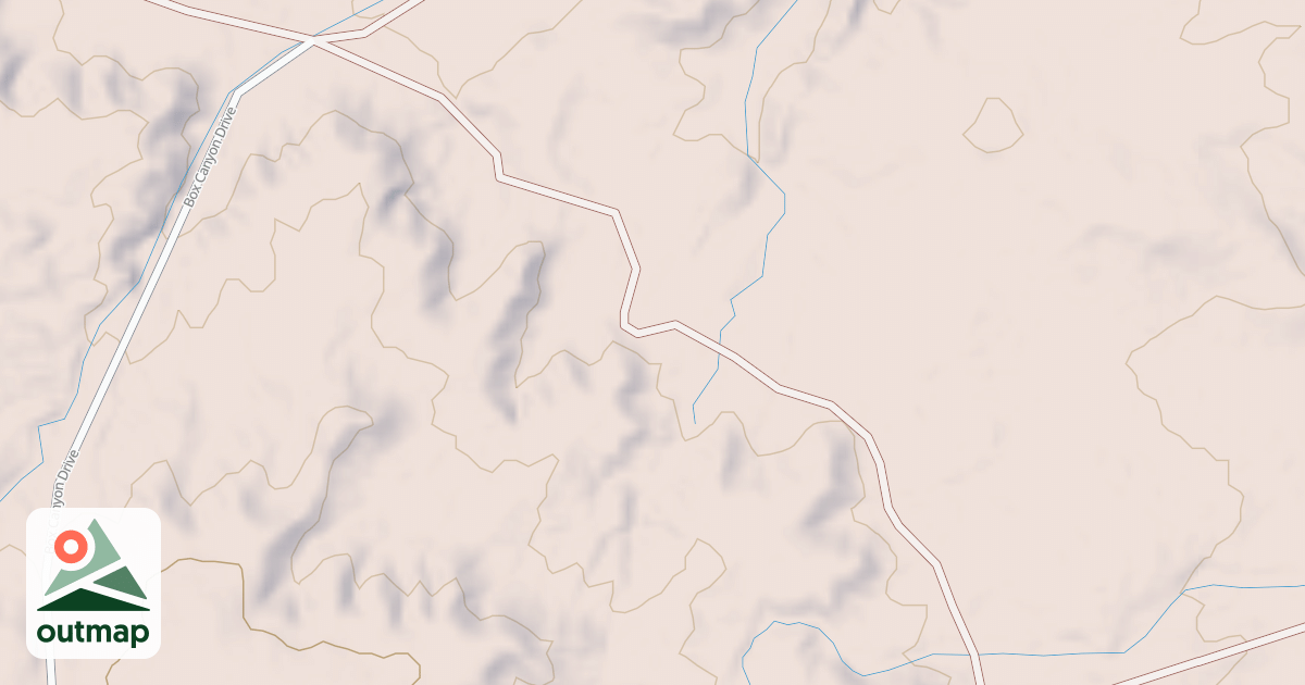 Map of Short Connecting Trail