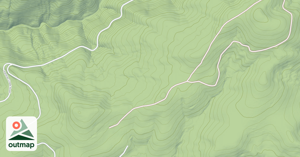 Map of GREEN ROAD