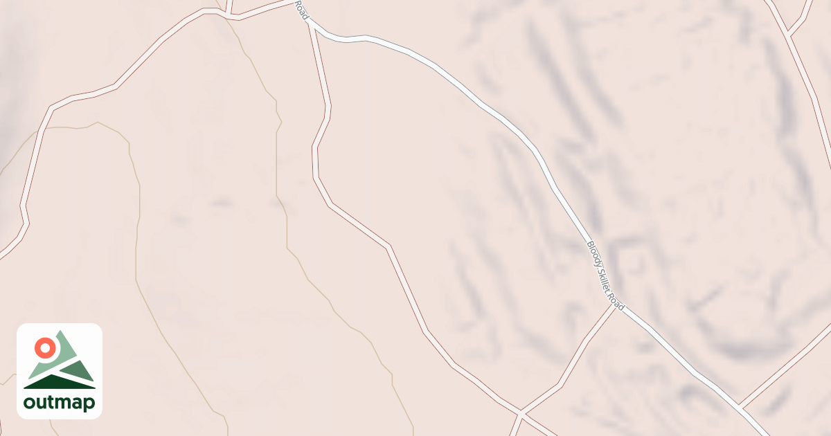 Map of Bloody Skillet ATV Trail