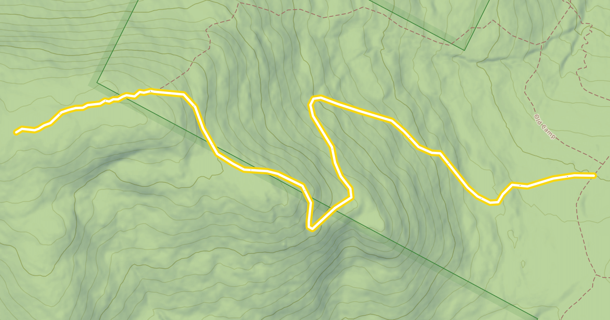Map preview of Sky Top Trail