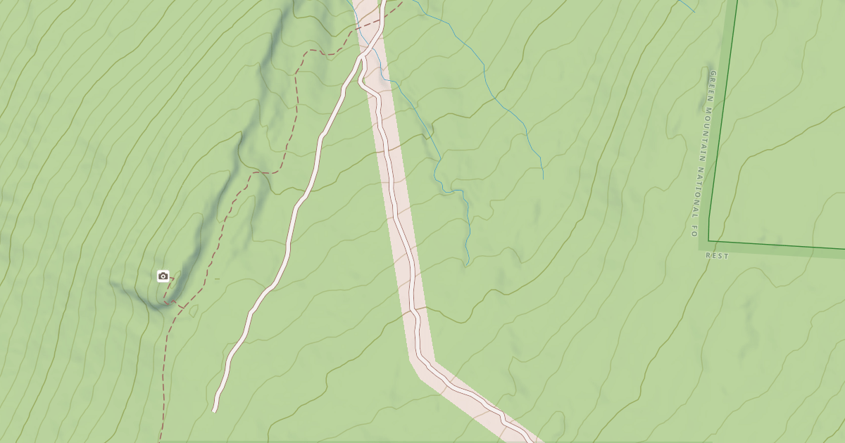 Map preview of Spruce Peak