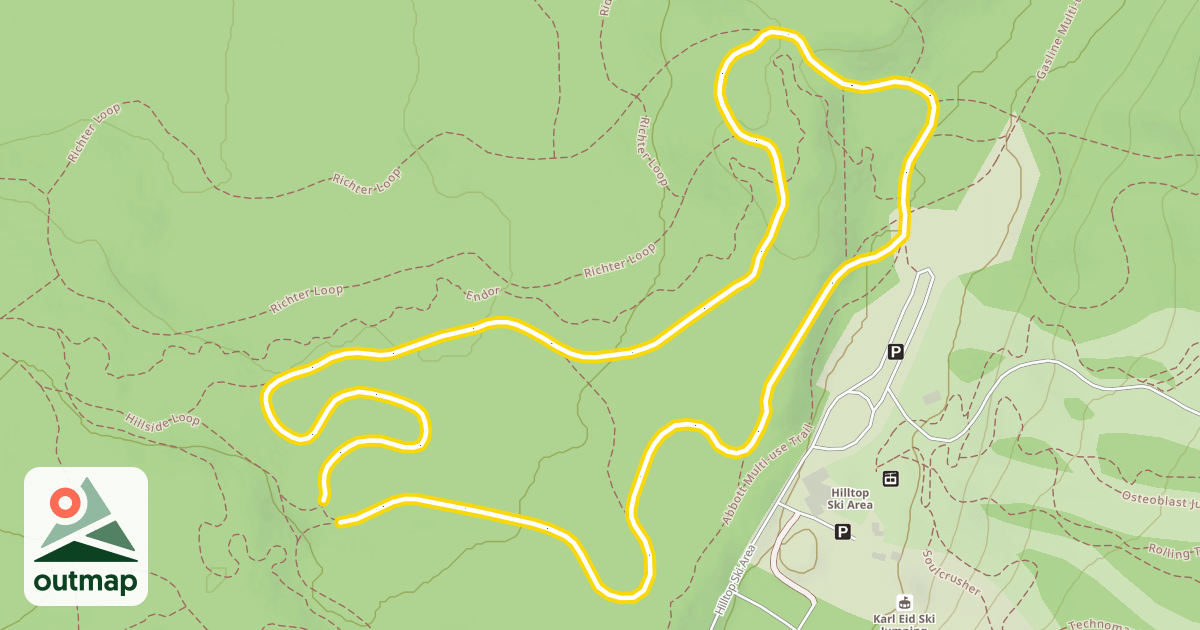 Map of Besh Loop