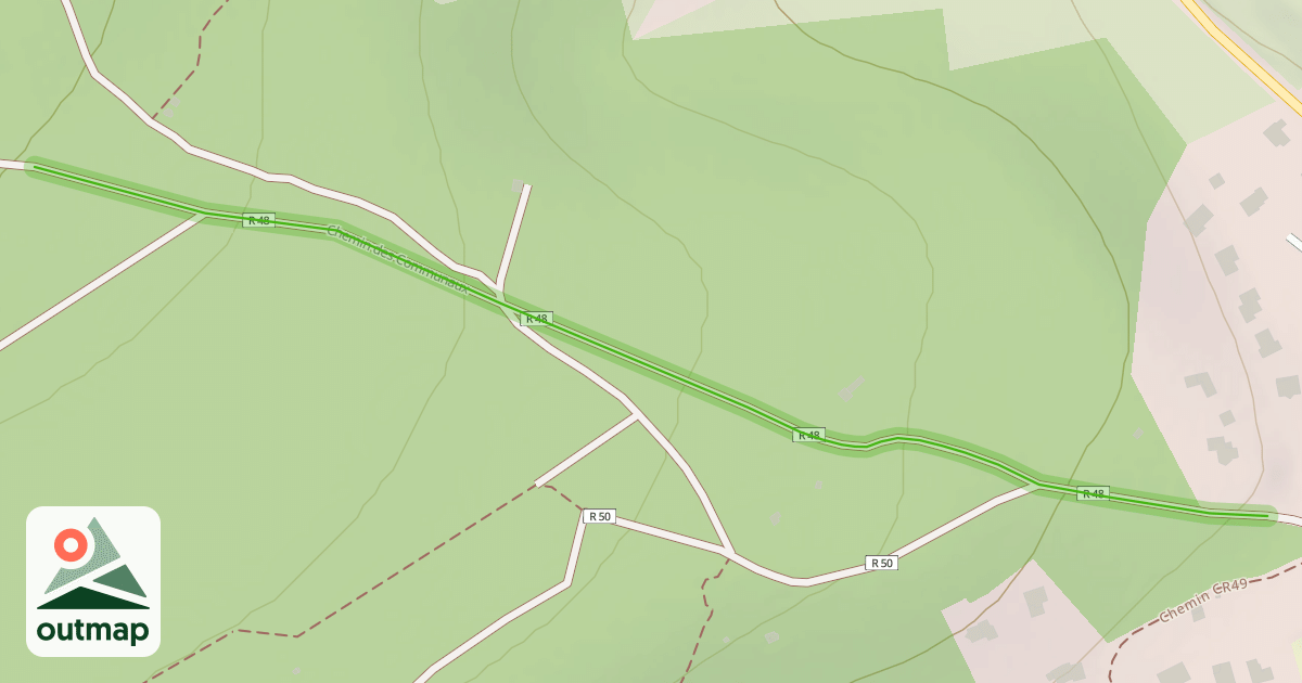 Map of Chemin des Communaux