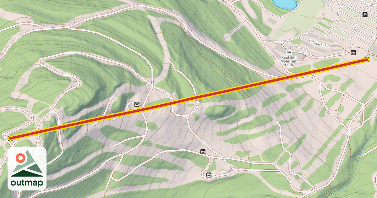Map of Kaatskill Flyer