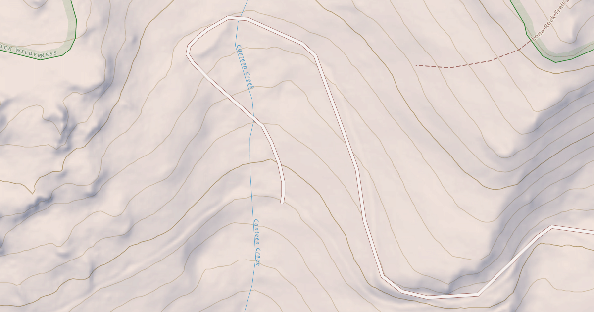 Map preview of USFS National Forest System Roads {4547BB78-7DC3-4018-B4BF-4195B72B3394}