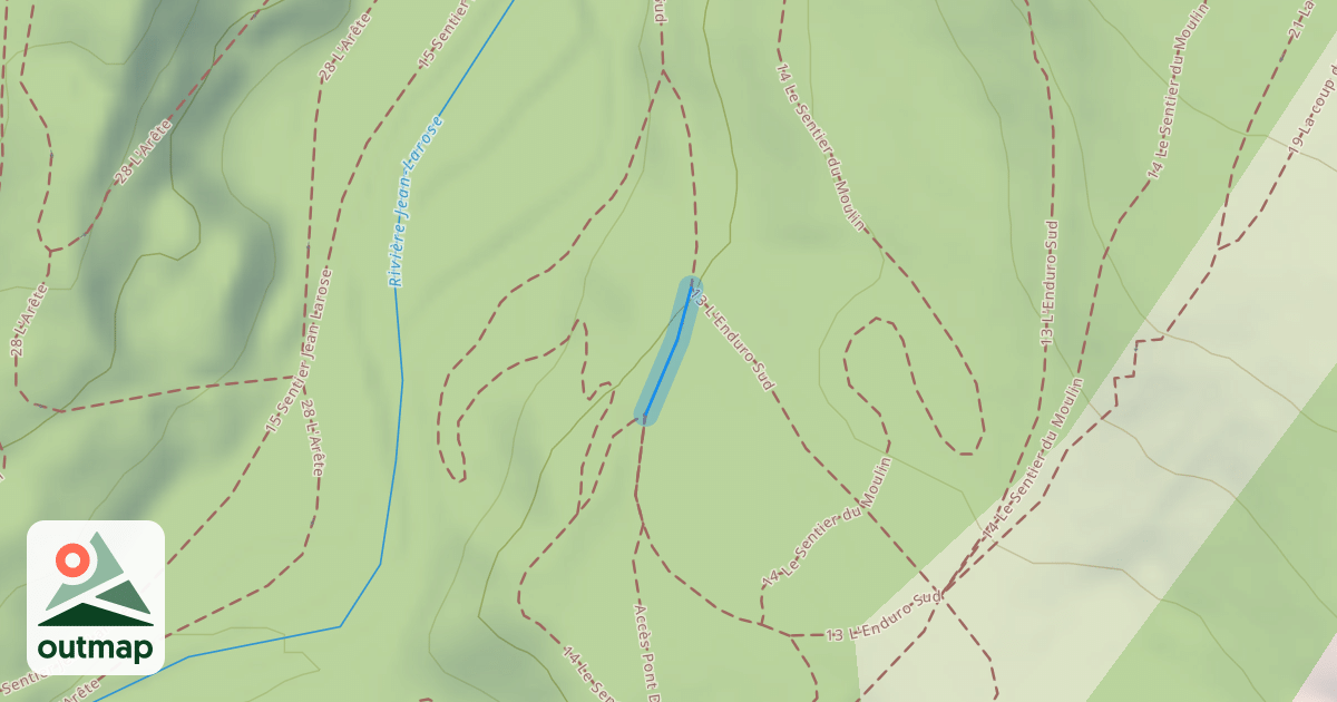 Map of Accès Pont Delisle