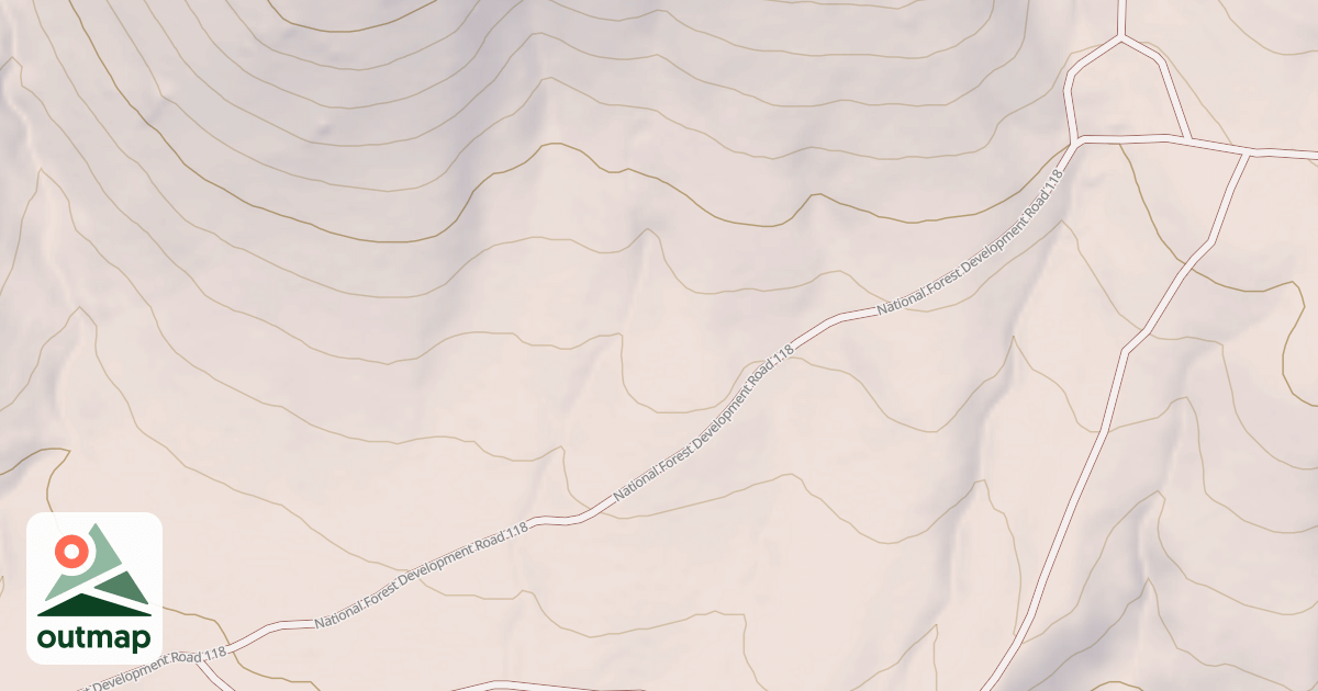 Map of CORRAL CANYON ALT.